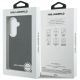 8. Karl Lagerfeld MagSafe Hülle mit geprägten Initialen für Samsung Galaxy S26+ - Schwarz