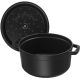 20. Gusseiserner Topf, rund, hoch, STAUB 40502-285-0 - schwarz, 4,8 l