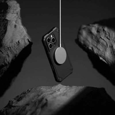 6. Ringke Rugged Gear MagSafe iPhone 16 Pro Max Hülle - Schwarz