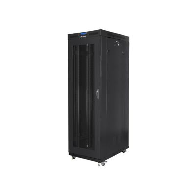 6. Lanberg FF01-8227-23BL 27U freistehendes Rack Schwarz