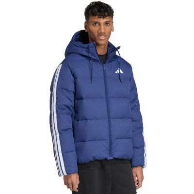 Herrenjacke adidas Ess 3S PD HD J marineblau JX7799