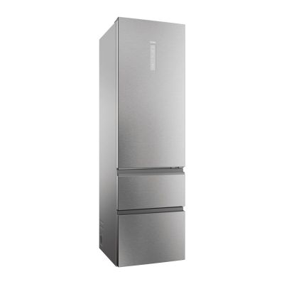 2. Haier HTW5620DNMG Mehrtüriger Kühlschrank (Edelstahl)