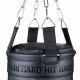 13. PREMIUM Boxsack + Ring SBRX Schwarz Leer - 150 cm | DBX Bushido