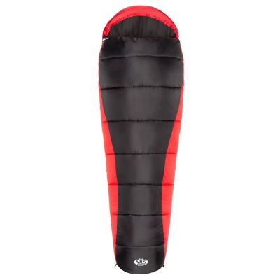 3. NILS CAMP NC2012 Schlafsack schwarz und rot