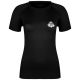 6. Schwarzes Damen-Rashguard-T-Shirt mit Kampffunktion | DBX Bushido