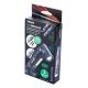5. TROIKA ECO KNICKLICHT Schwarze Hand- und Stirnband-Taschenlampe mit COB-LED