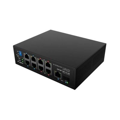 23. LANBERG ILFE-8P-1GE-1S-120 LIGHT INDUSTRIAL POE 4XBT 4XAT SFP+ETH DIN FAST ETHERNET