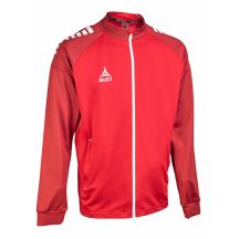 SELECT Spain v25 rotes Fußball-Trainings-Sweatshirt mit durchgehendem Reißverschluss