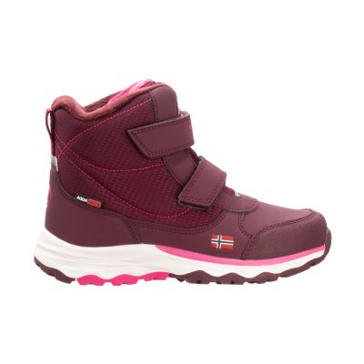 7. Trollkids Kinder Hafjell Winterstiefel für Mädchen/Jungen wasserdicht lila (264-419)