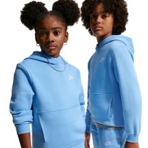 Nike Sportswear Club Fleece Kinder-Sweatshirt Hellblau FD3000 497