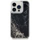 3. Guess GUHCP14LLCSGSGK iPhone 14 Pro 6,1" schwarz/schwarzes Hardcase Liquid Glitter Marble