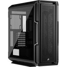 CORSAIR Geh 5000T (Gehärtetes Glas) Schwarze Midi-Hülle