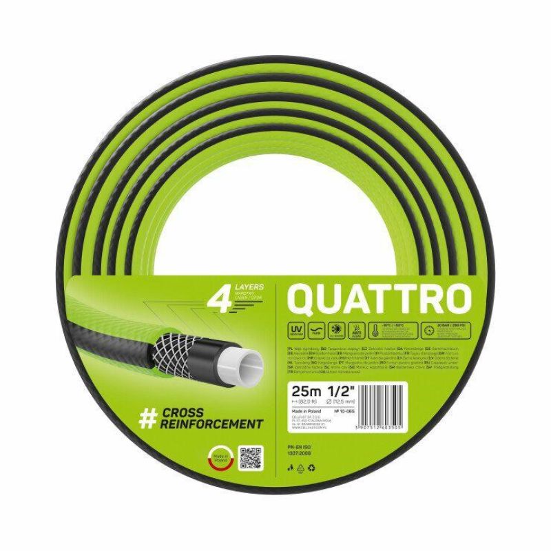 3. Quattro Gartenschlauch 3/4" 50m 10-073 CELLFAST