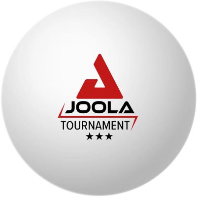 4. JOOLA Turnier-Tischtennisbälle, 3 Sterne, 24 Stück, weiß