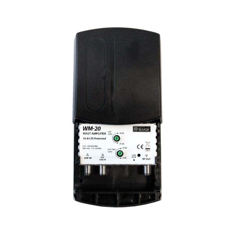 2. WM-20 UHF VHF DVB-T2 5G GESCHÜTZT Telkom Telmor Mastverstärker