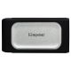 Kingston XS2000 Externe SSD-Festplatte (2 TB; USB 3.2; Silber; SXS2000/2000G)