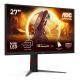 9. AOC G4 U27G4XM Computermonitor 68,6 cm (27") 3840 x 2160 px 4K Ultra HD LED Schwarz, Rot