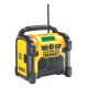 2. DeWALT DCR020-QW Tragbares Digitalradio, Schwarz, Gelb