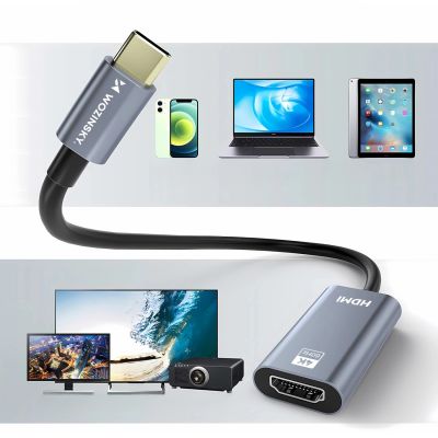 11. Wozinsky WACH-01 USB-C - HDMI 4K 60Hz Adapter - Schwarz