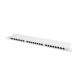 7. Patchpanel Lanberg PPS6-0024-S (0,5U; Kat. 6; 24xRJ-45)