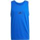 2. adidas Essentials Tanktop für Herren mit kleinem Logo, blau, JE8978