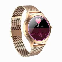 MaxCom FW42 GOLD Smartwatch / Sportuhr 2,77 cm (1,09") TFT-Digitaldisplay 240 x 240 px Touchscreen Gold