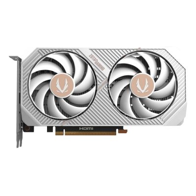 14. ZOTAC GAMING GeForce RTX 5050 Twin Edge OC Weiße Grafikkarte