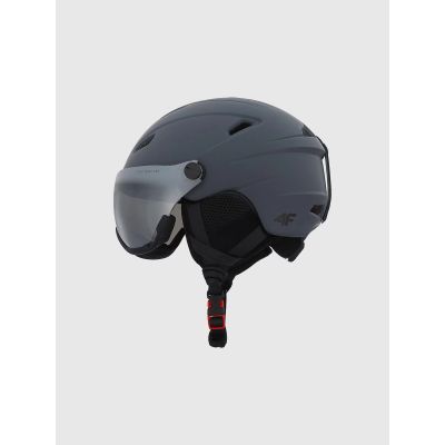 4. Unisex-Skihelm mit Skibrille 4F 4FWAW24AHELU091-25S