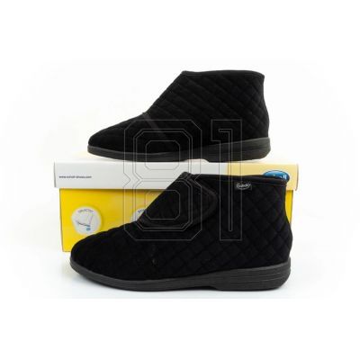 10. Scholl Lili Knöchelisolierte Klett-Hausschuhe W F301741004