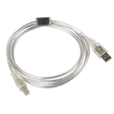 2. Lanberg CA-USBA-12CC-0018-TR Kabel (USB 2.0 M - USB 2.0 M; 1,8 m; transparent)