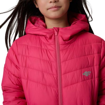 5. Jacke für Mädchen 4F F0739 Fuchsia 4FJWSS26TDJAF0739 55S