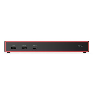 11. Lenovo ThinkPad USB4 Dock 5000 Kabelgebunden Thunderbolt 4 Schwarz