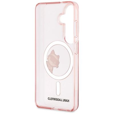 7. Karl Lagerfeld IML Peekaboo Choupette MagSafe Hülle für Samsung Galaxy S26 - Pink