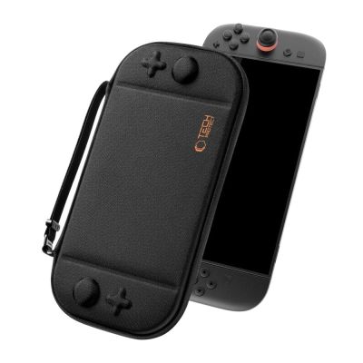 2. Tech-Protect Slim Pouch für Nintendo Switch 2 – Schwarz