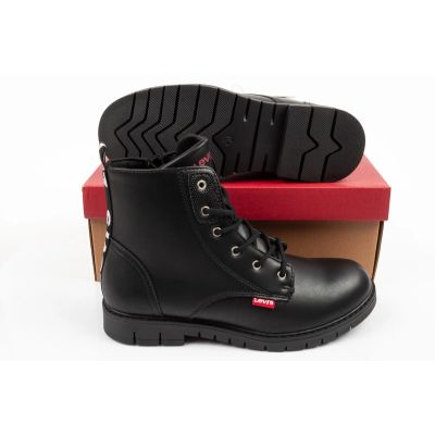 10. Levi's Mädchen-Ankle-Boots Pasadene SE, schwarz, mit Reißverschluss