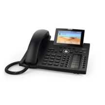 Snom D385 VoIP-Telefon, Schwarz, 12 Leitungen, TFT-Display
