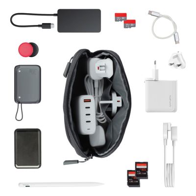 6. 4smarts Ladegerät GaN Flex Pro 100W 3 USB-C + 1 USB-A. Reise-Netzteil