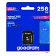 5. GOODRAM microSDXC 256 GB Klasse 10 UHS I + Adapter
