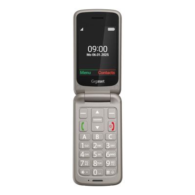 2. Gigaset GL595 7,11 cm (2,8") 114 g Grau Telefon für Senioren
