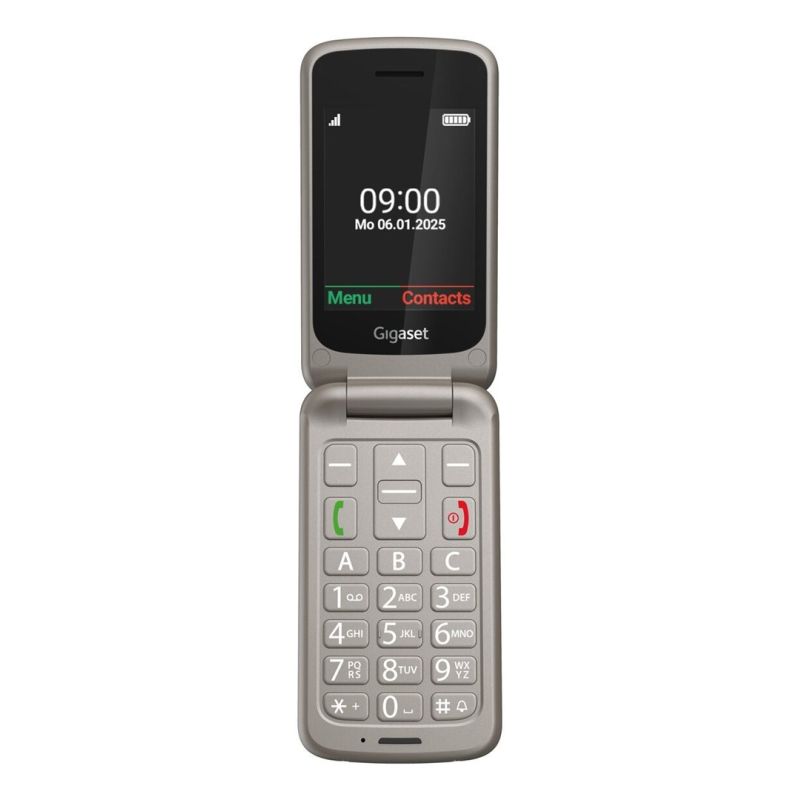 2. Gigaset GL595 7,11 cm (2,8") 114 g Grau Telefon für Senioren
