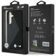 8. BMW Leder Oversized Stripes MagSafe Hülle für Samsung Galaxy S25 - Schwarz