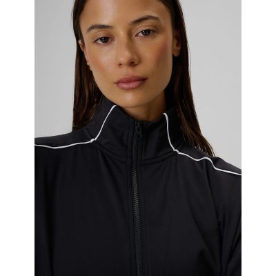 5. Locker geschnittenes Damen-Sweatshirt ohne Kapuze, schnelltrocknend, Größe 4F 4FRSS26TSWSF2982-20S