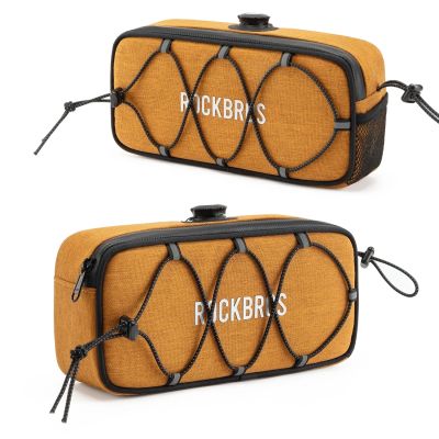9. Rockbros TL001 ROAD TO SKY 1,9L Lenkertasche, wasserdicht – Orange