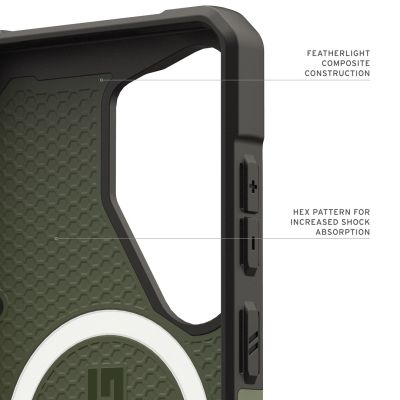 7. Urban Armor Gear Pathfinder Handyhülle 17,5 cm (6,9 Zoll) Olivgrün