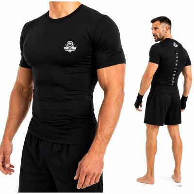 7. Schwarzes Herren-Kompressionsshirt COMBATWEAR | DBX Bushido