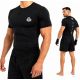 7. Schwarzes Herren-Kompressionsshirt COMBATWEAR | DBX Bushido