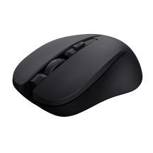 TRUST Mydo Silent kabellose schwarze Maus
