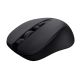 TRUST Mydo Silent kabellose schwarze Maus