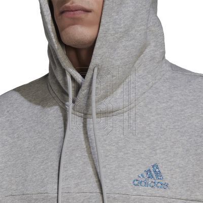 6. adidas Stadium Fleece Badge of Sport Hoodie M HC5869