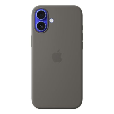 Apple Hülle mit MagSafe | Apple | iPhone 16 Plus | Silikon | Steingrau